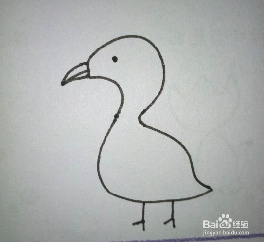 简笔画的鹭鸶怎么画