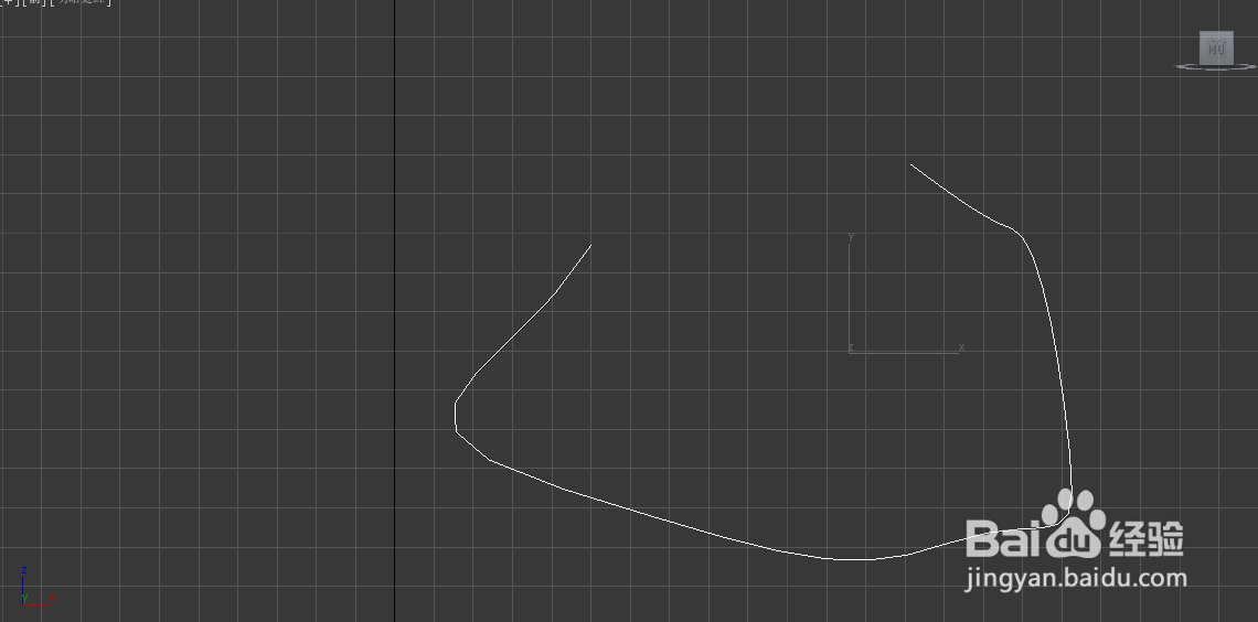 3dsmax 将开放的曲线闭合