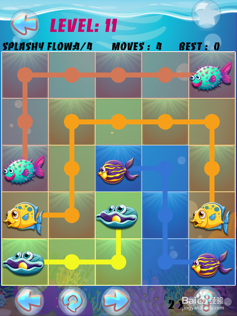 a splashy water safari fish flow游戏攻略1-30