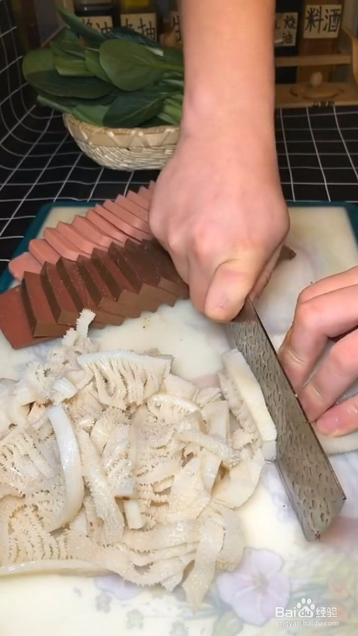如何制作家庭版毛血旺