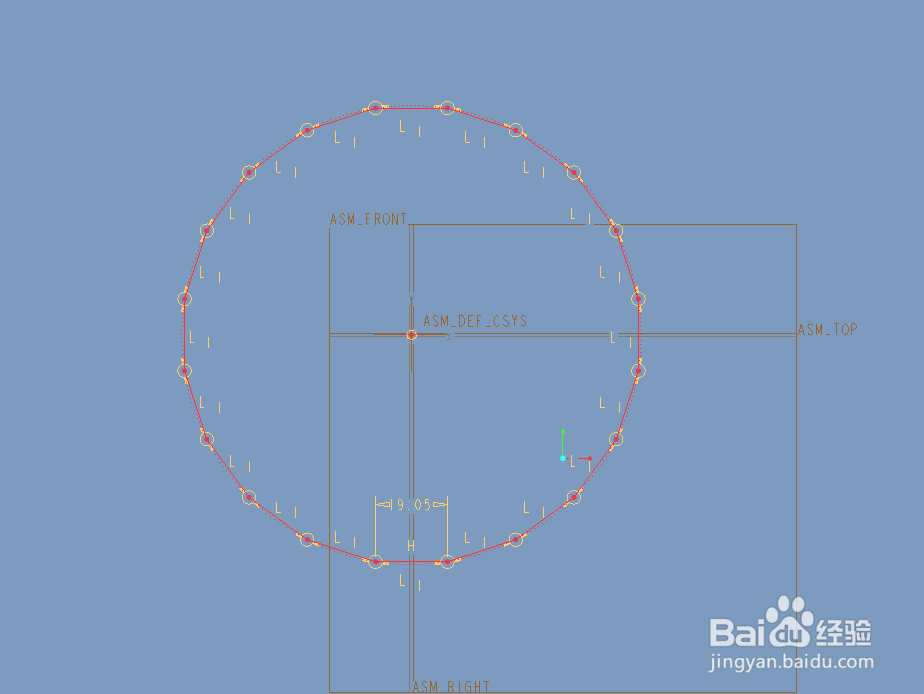 Proe用骨架模型创建滚子连