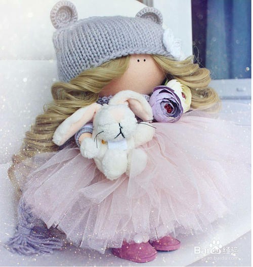 钩针娃娃假发制作教程