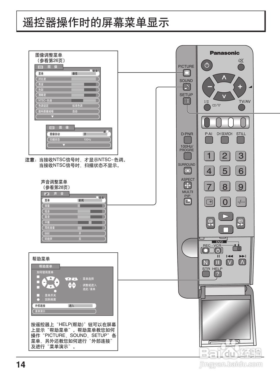 松下TC-43P860D投影式彩电使用说明书:[2]