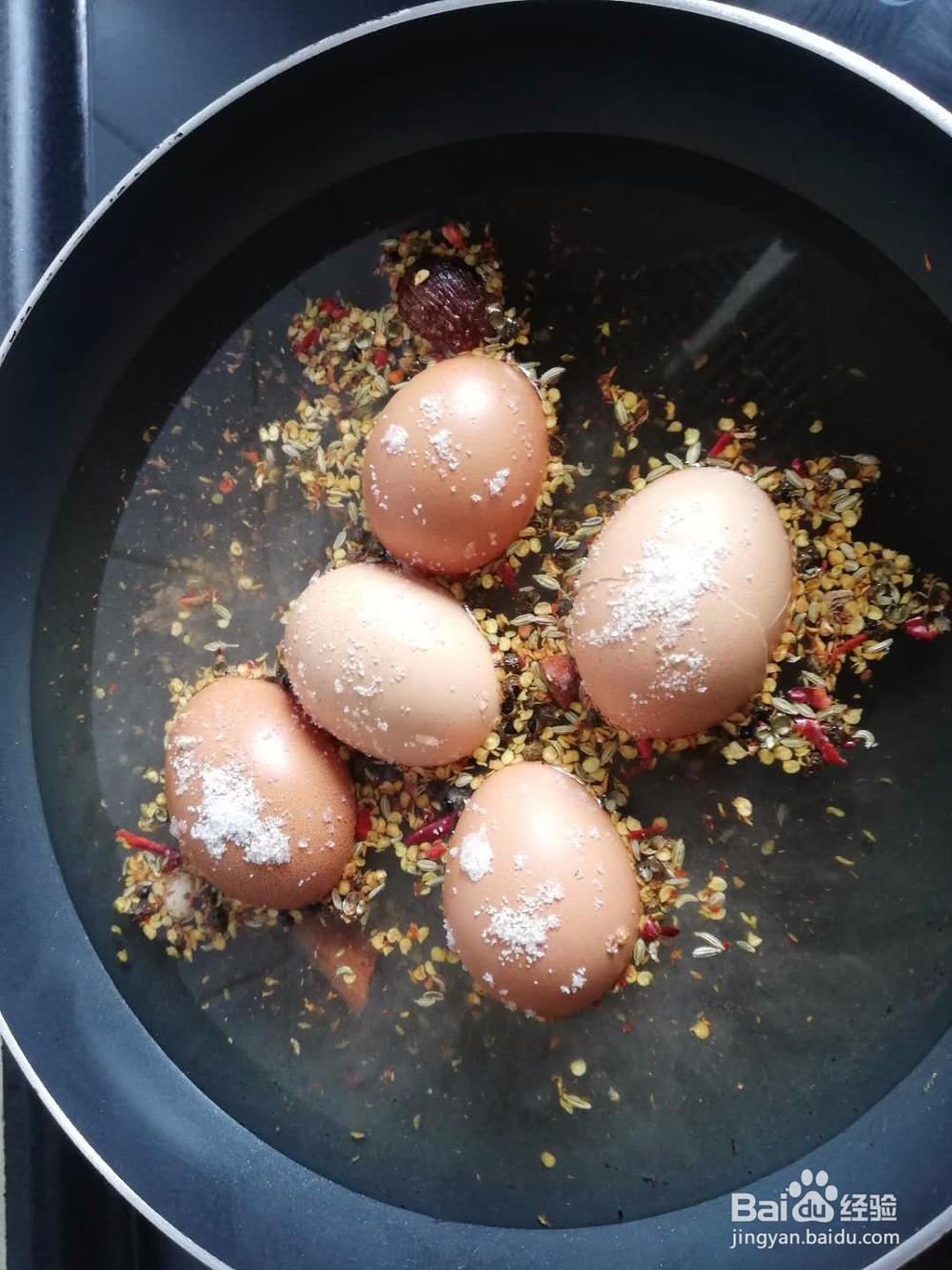 香辣卤鸡蛋的做法