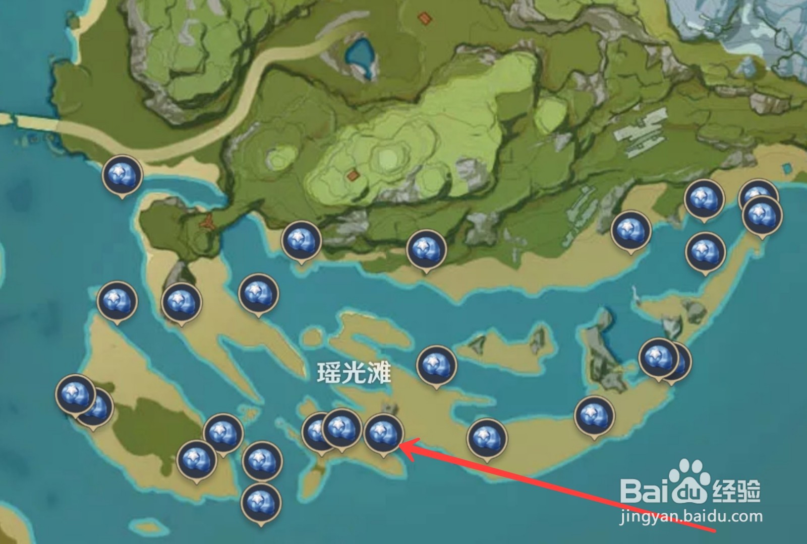 原神星螺位置分布大全