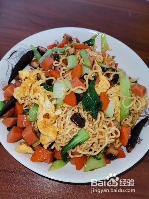 家常版街边炒面