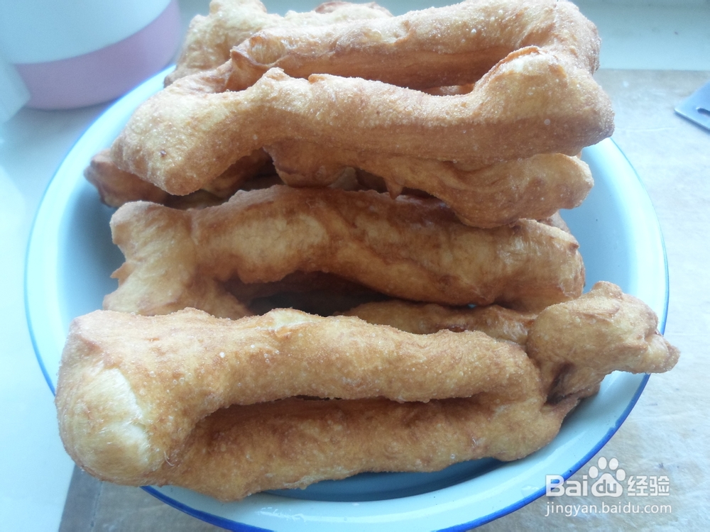 尝试自己在家炸油条