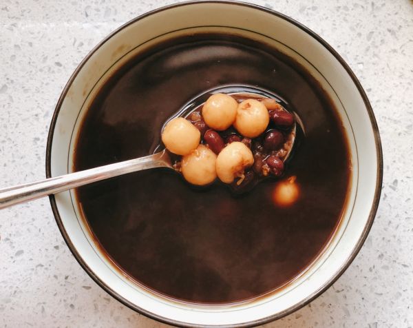 红豆红糖桂花元宵