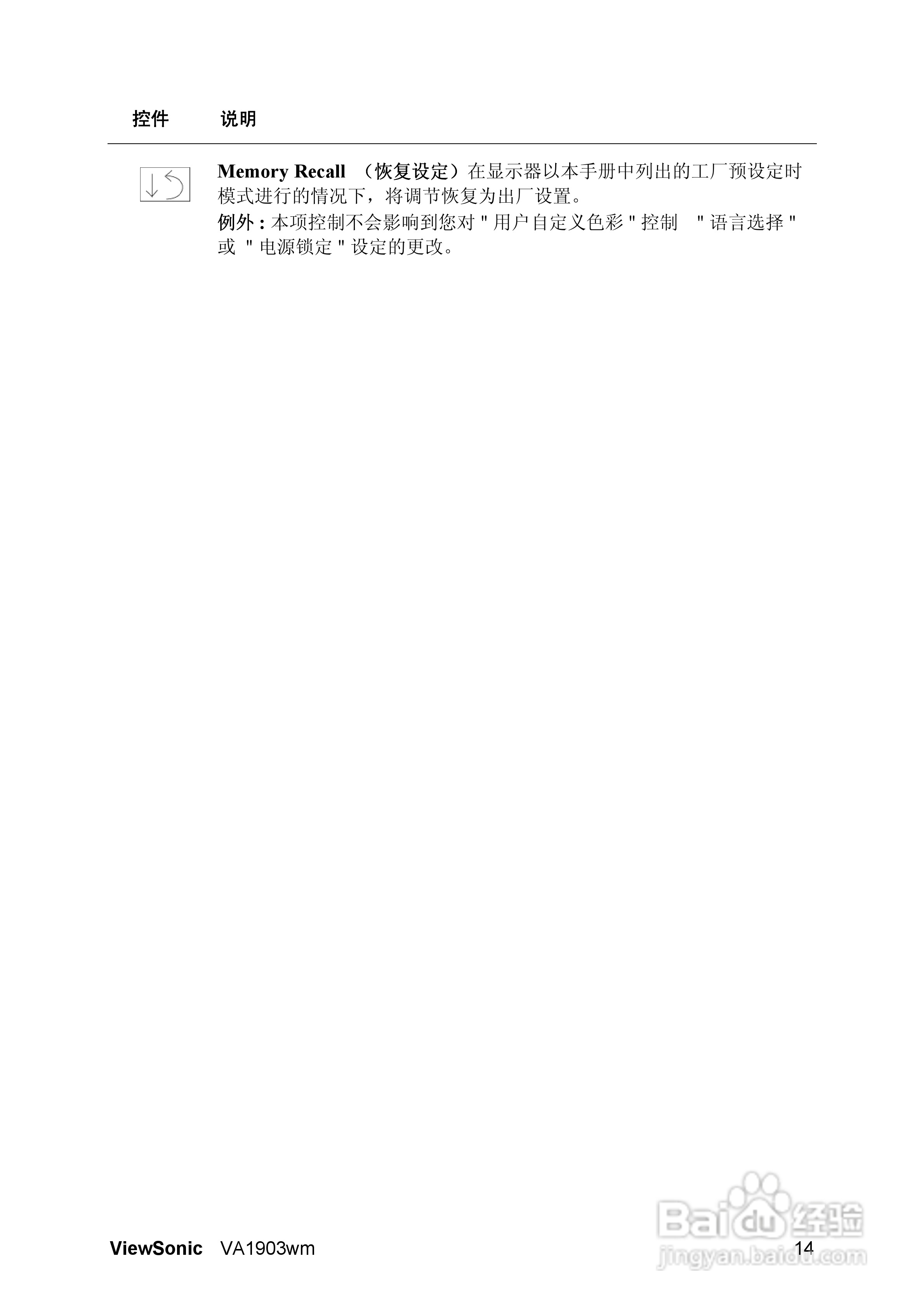 优派VA1903WM液晶显示器使用说明书:[2]