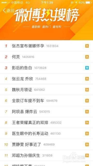 怎么上微博热搜