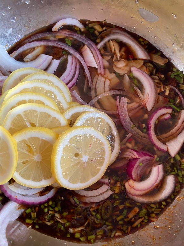 低脂下酒菜捞汁儿小海鲜