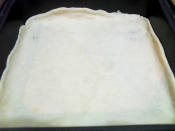 方形培根香菇披萨