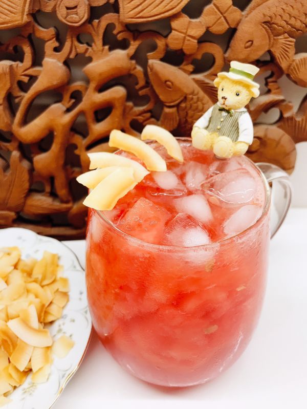 椰香西瓜苹苹西打