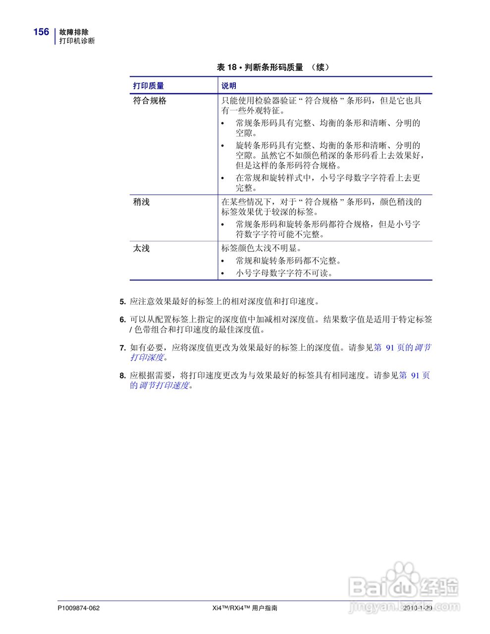 Zebra斑马 RXi4打印机说明书:[16]