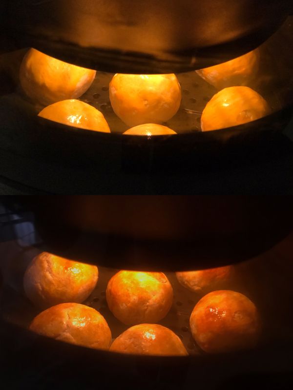 一口会爆浆芝士紫薯酥