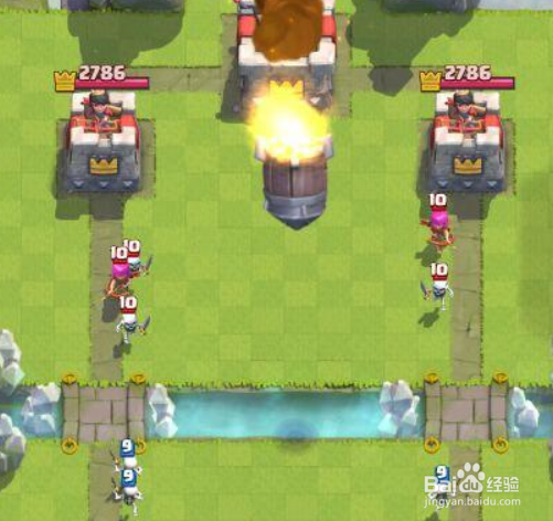 皇室战争坦克一波的暗夜闪石流