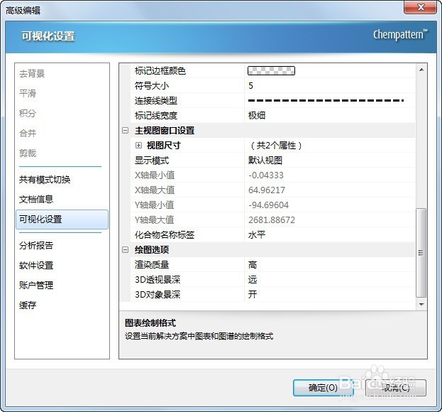 ChemPattern可视化设置方法