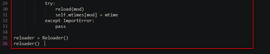 python如何更新修改后的Python模块