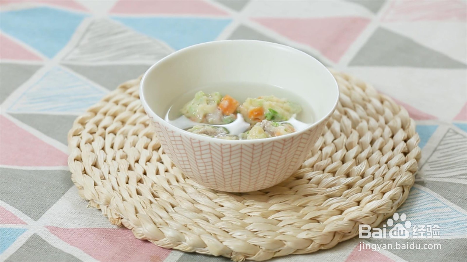 青豆羊肉蒸丸子的做法