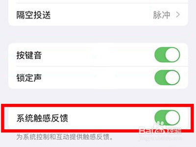 iphone12自带键盘震动如何开