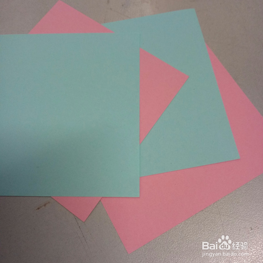 旋转花的折纸方法