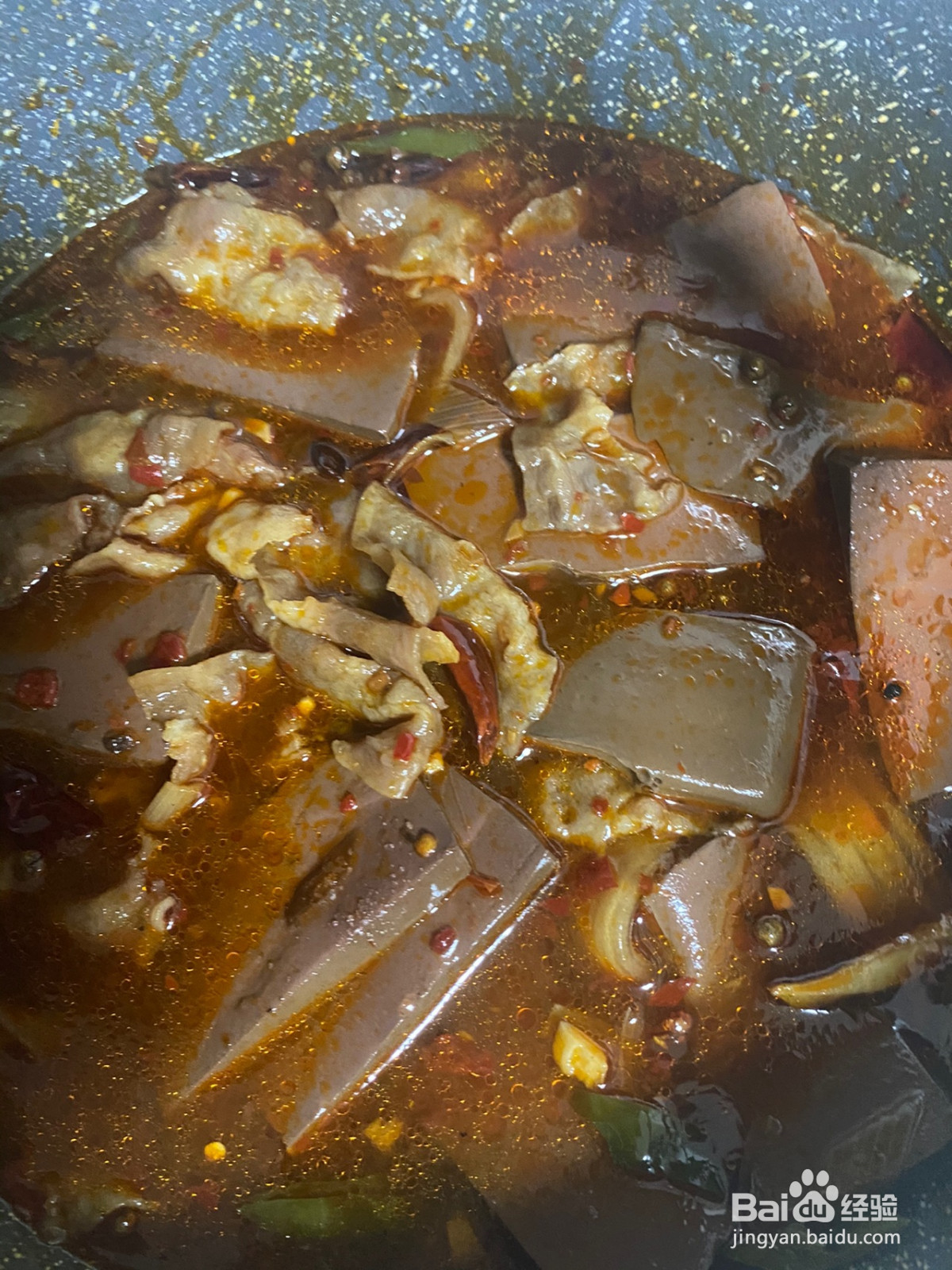 鸭血肥牛宽粉的做法