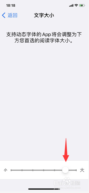 iPhone怎么设置文字大小