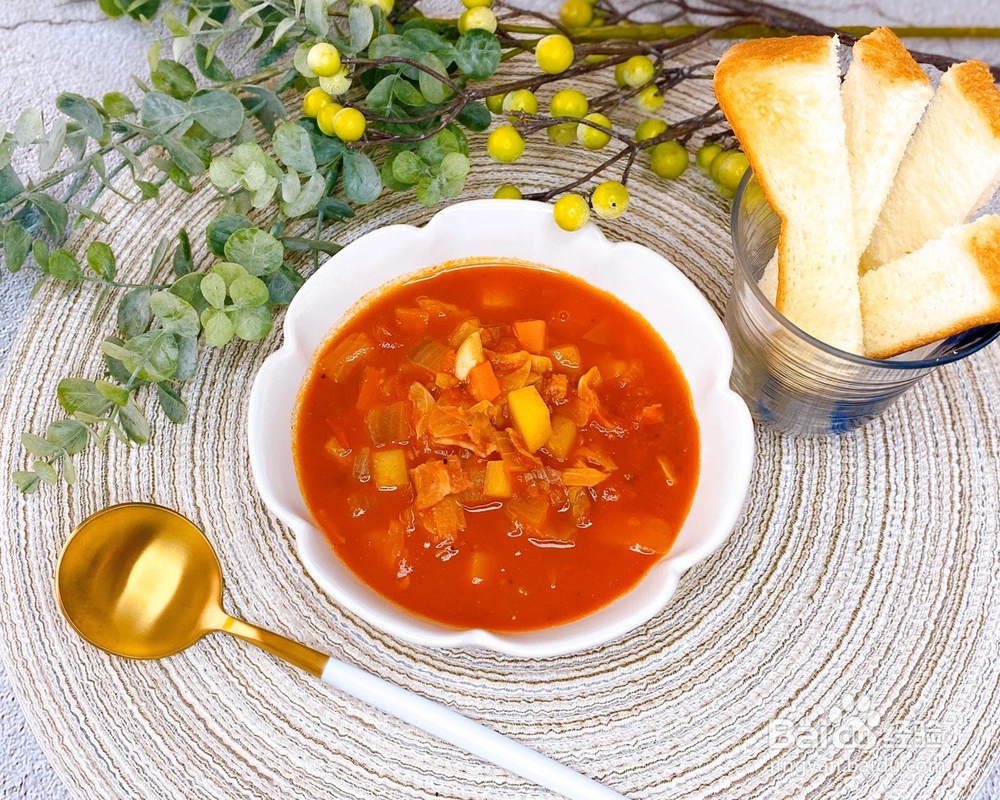 意式蔬菜浓汤的做法