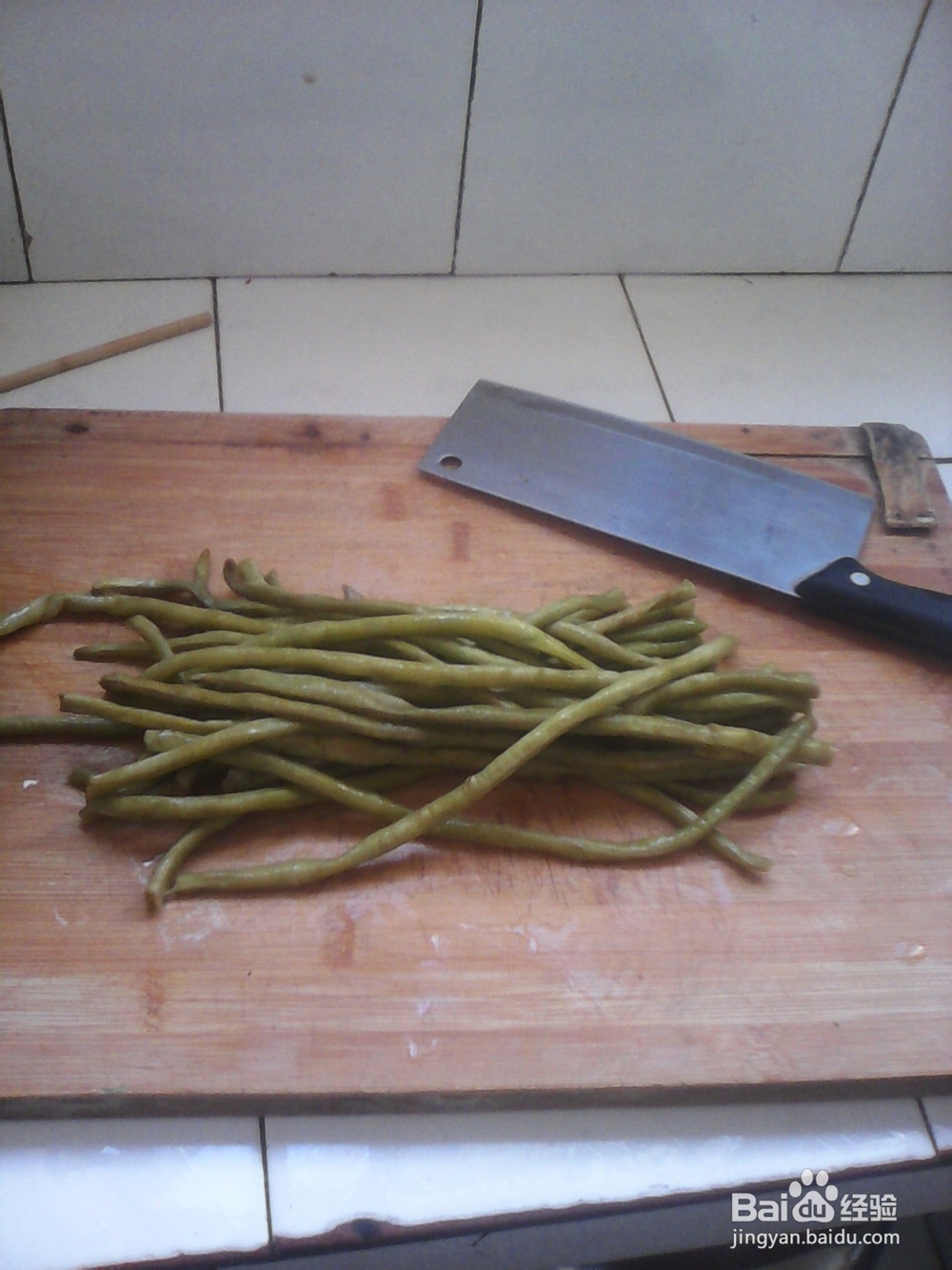 怎样方便快捷爆炒泡缸豆