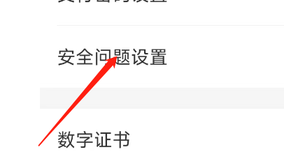云闪付APP怎样设置安全问题？