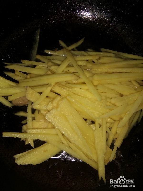 甜藠头肉片洋芋丝