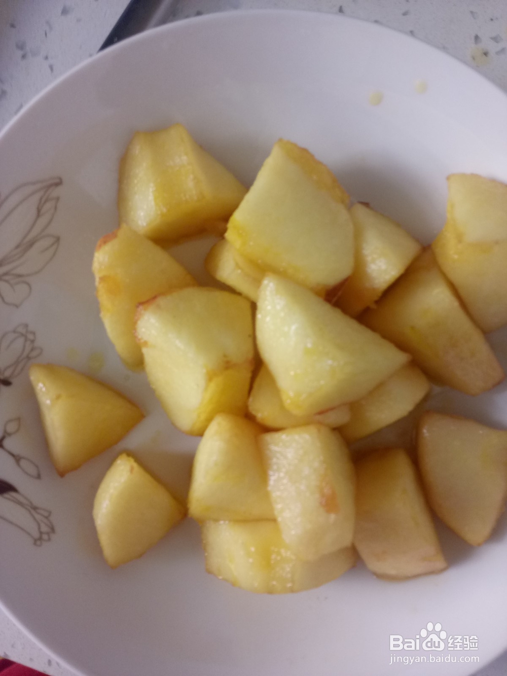 糖醋炒紫薯苹果