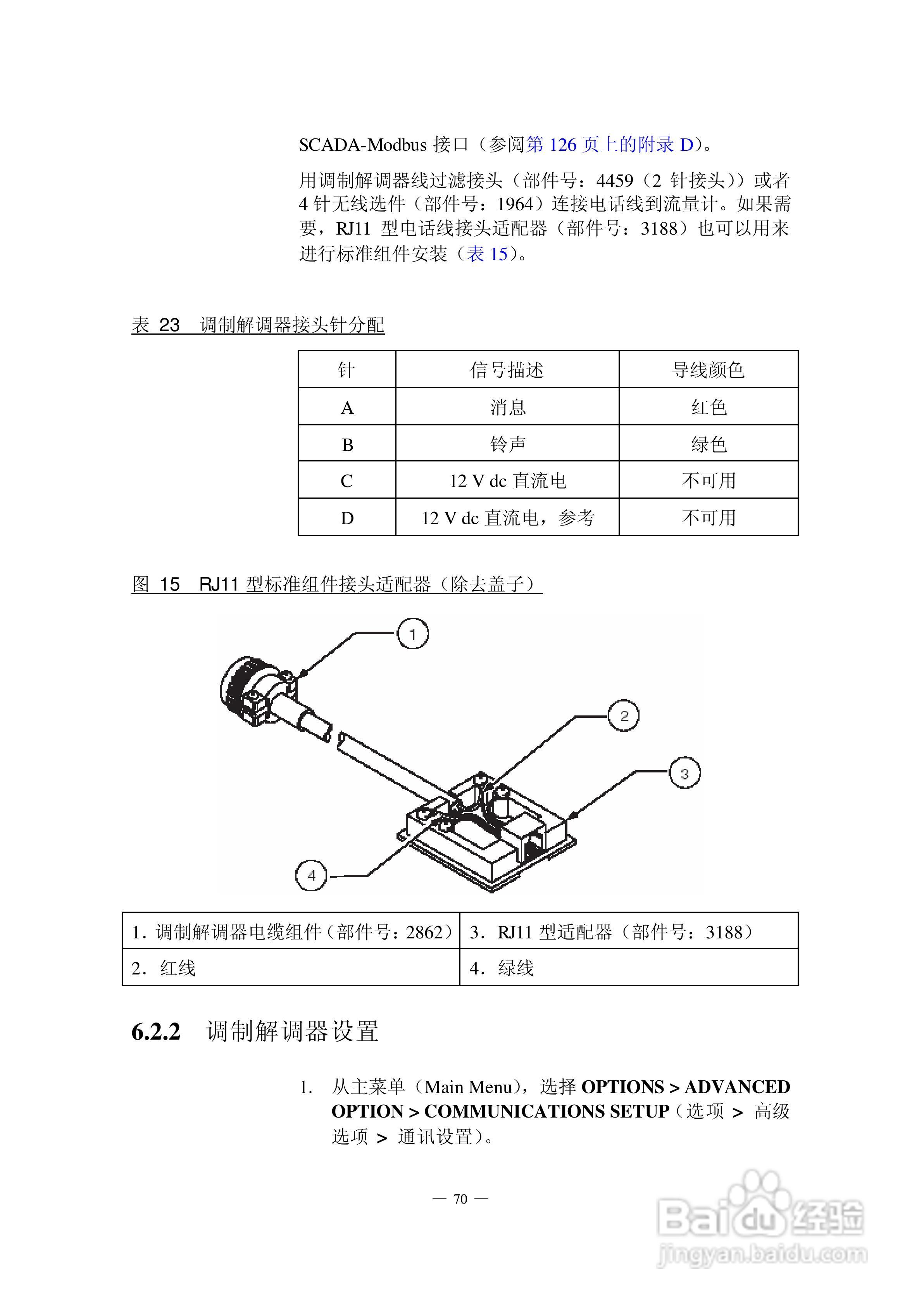 HACH 950 型流量计使用说明书:[8]