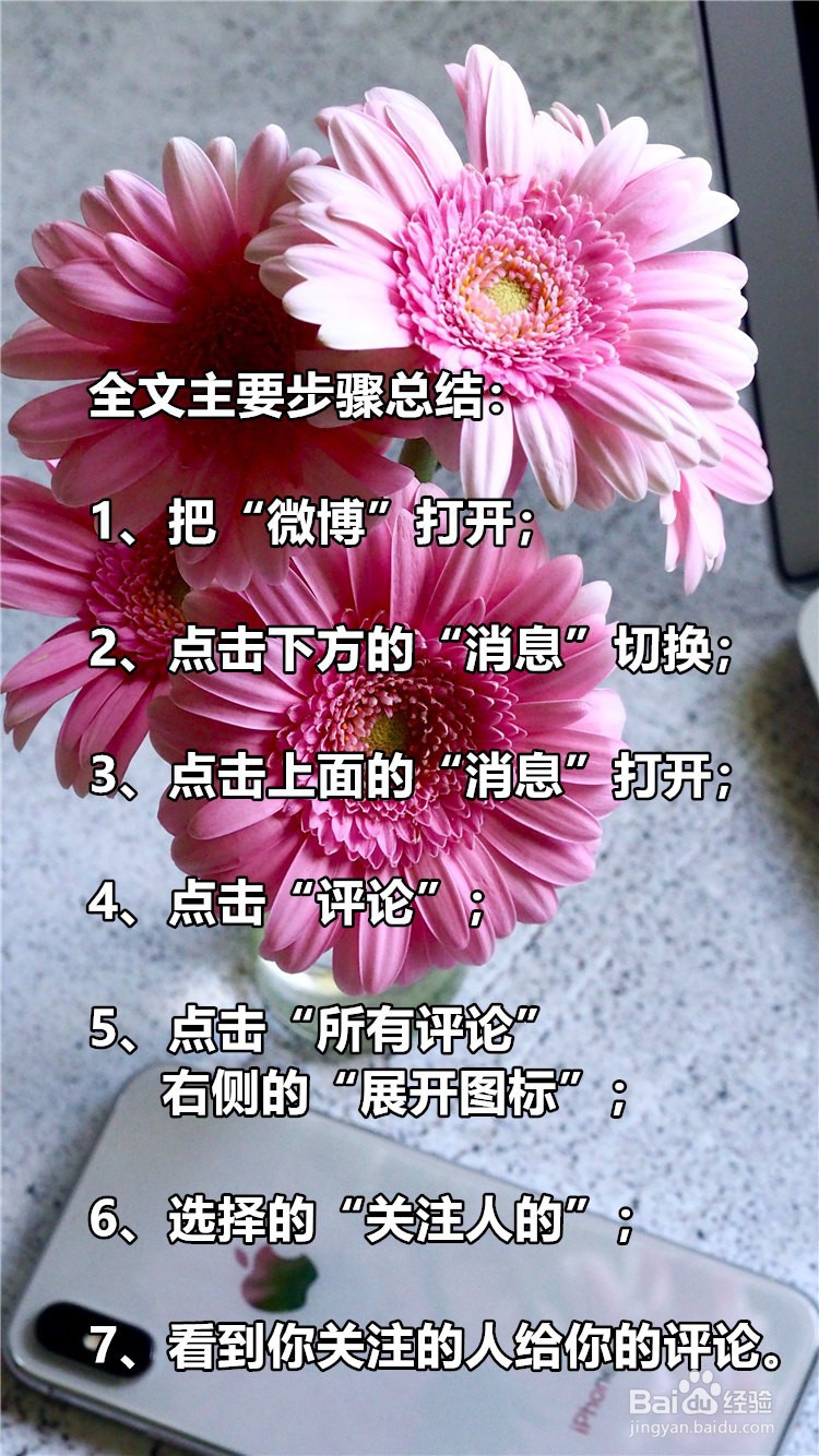微博App怎么查看关注的人给我的评论