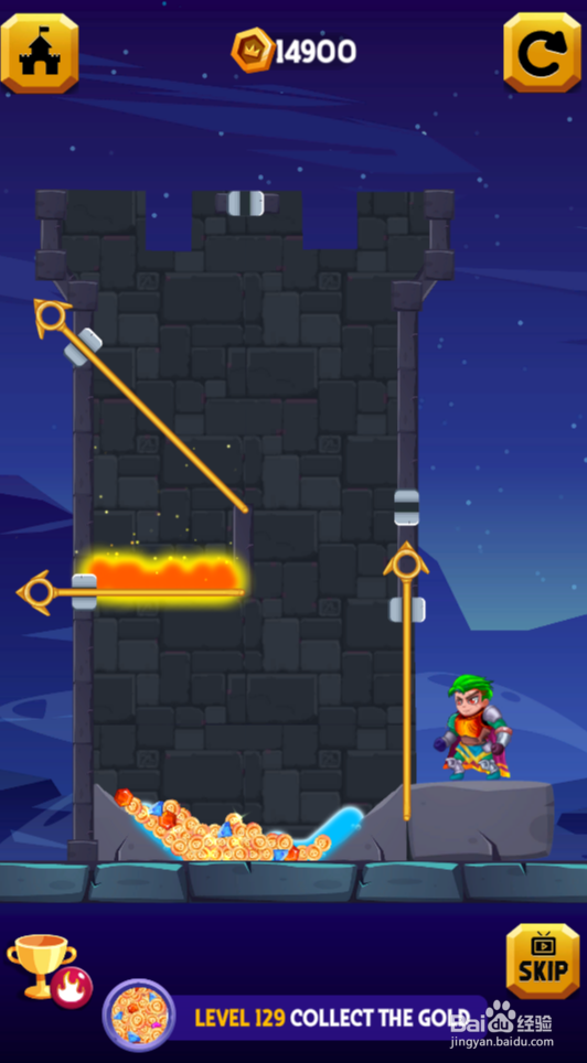 Hero Rescure 2的Level 129怎样通关？