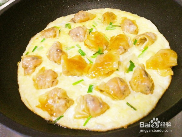 抱蛋馄饨的制作方法