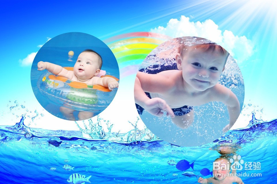 宝宝游泳有这6大好处,你知道?