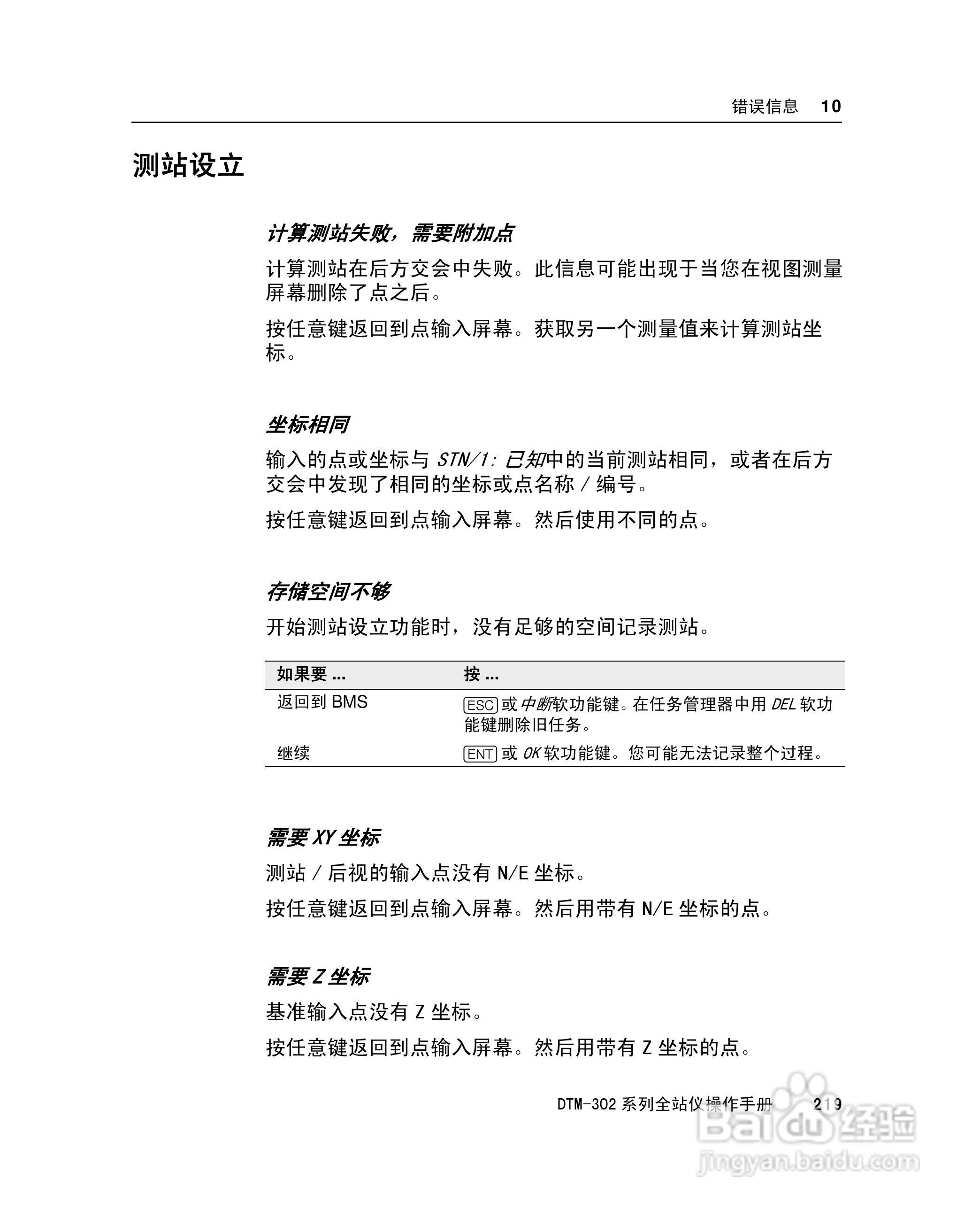 尼康DTM-302、332、352、362 系列全站仪使用手册:[24]