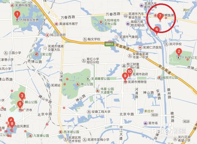 芜湖自驾一日游攻略