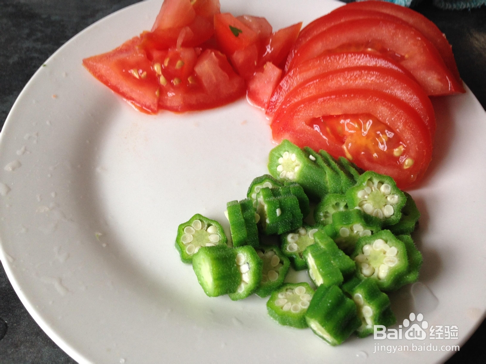 看完就会的秋葵荞麦凉面