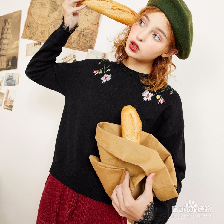 平凡的纯色毛衣，教你脱颖而出