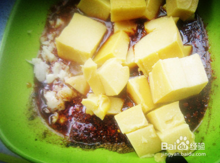 酸辣玉米面搅团