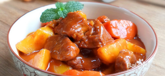 土豆炖牛肉怎么做