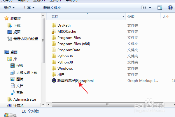 yEd软件：如何保存流程图文件