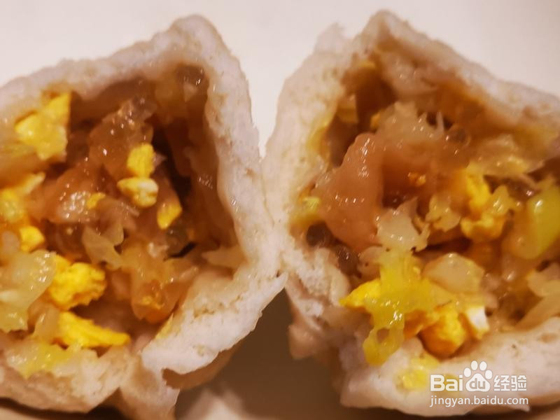 白菜粉丝素包子的做法