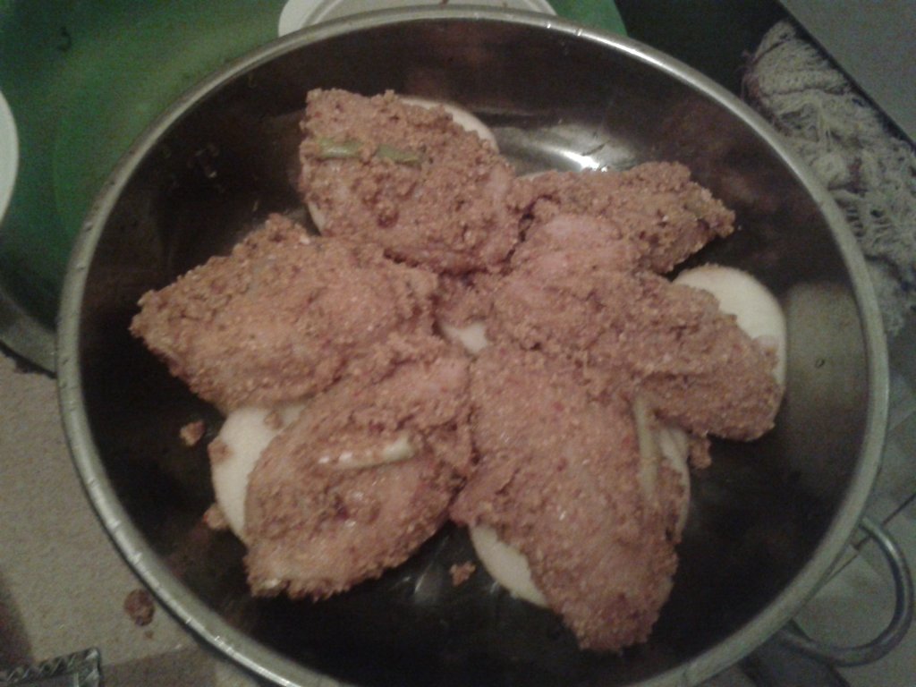 粉蒸鸡翅的做法,你学会了吗?