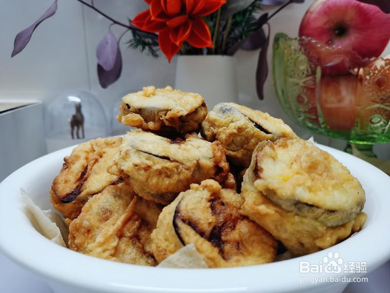 美味炸茄子盒的做法