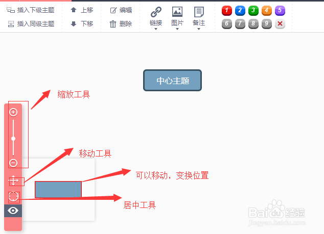 如何使用百度脑图
