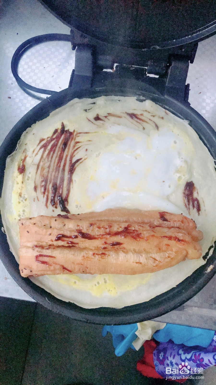 面糊葱油饼的做法