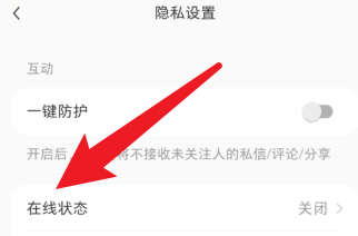 小红书在哪里设置在线状态
